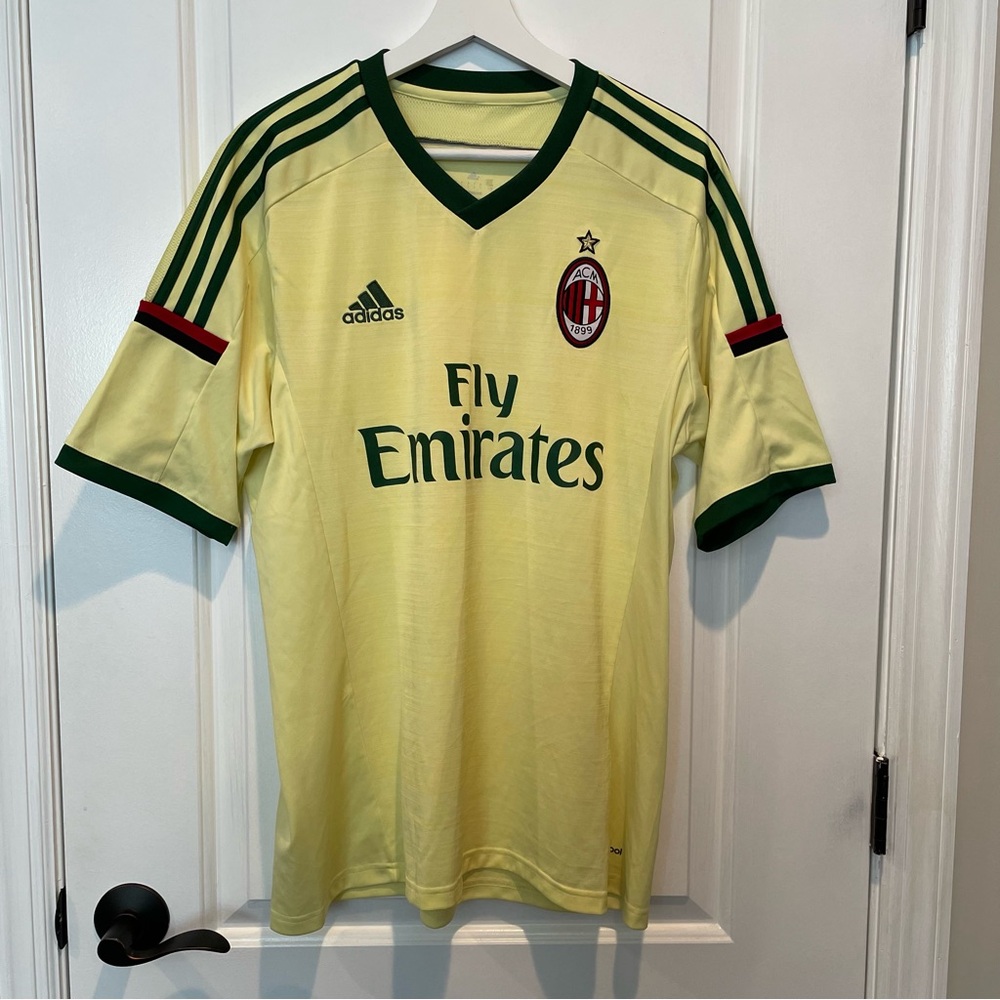 2014 2015 AC Milan Third Kit Adidas Jersey (L).